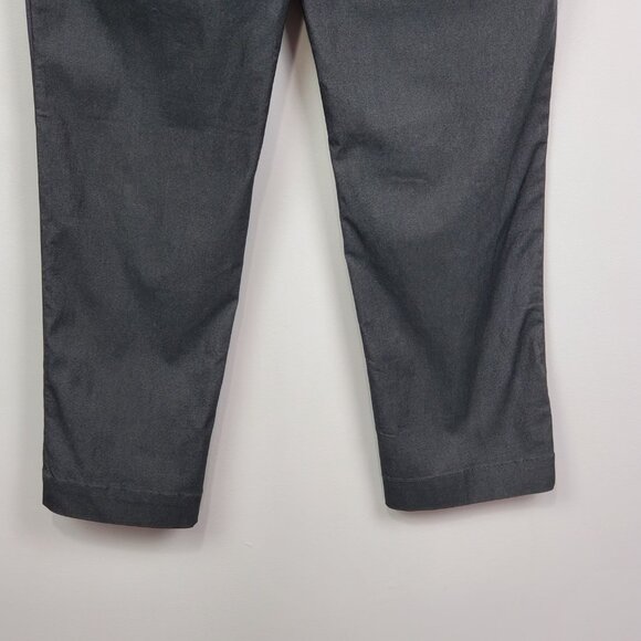 Slim-Sation by Multiples Gray Pull-On Ankle Pant NEW NWT Size 16 - Picture 9 of 15